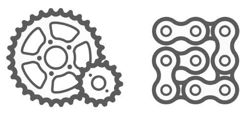 What are the spare parts of electric off-road motorcycles?