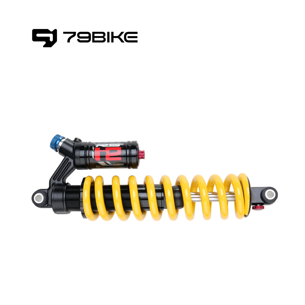 Rear shock - Yellow -1 | 79BIKE Electric Off-road Motorcycle Accessories